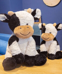 Black and White Cow Teddy