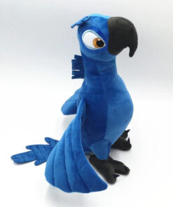 Blue parrot stuffed animal