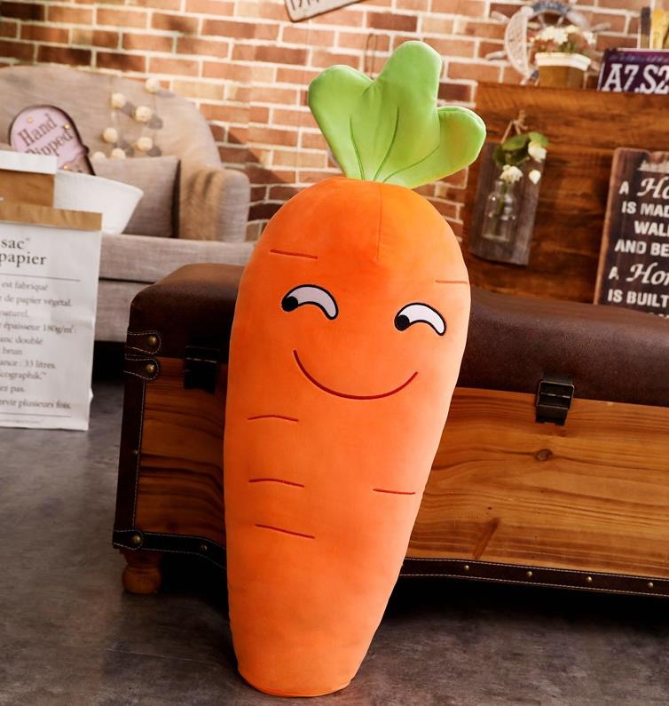 Carrot Plush Pillow