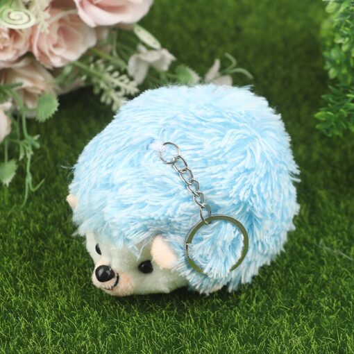 cute Plush Hedgehog Key Ring