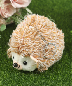 toy Plush Hedgehog Key Ring