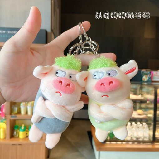 mini Pig Keychain