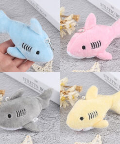 cute Shark Plush Key Chain