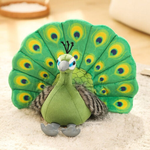 Peacock soft toy