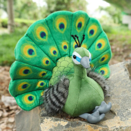 Peacock stuffed animal