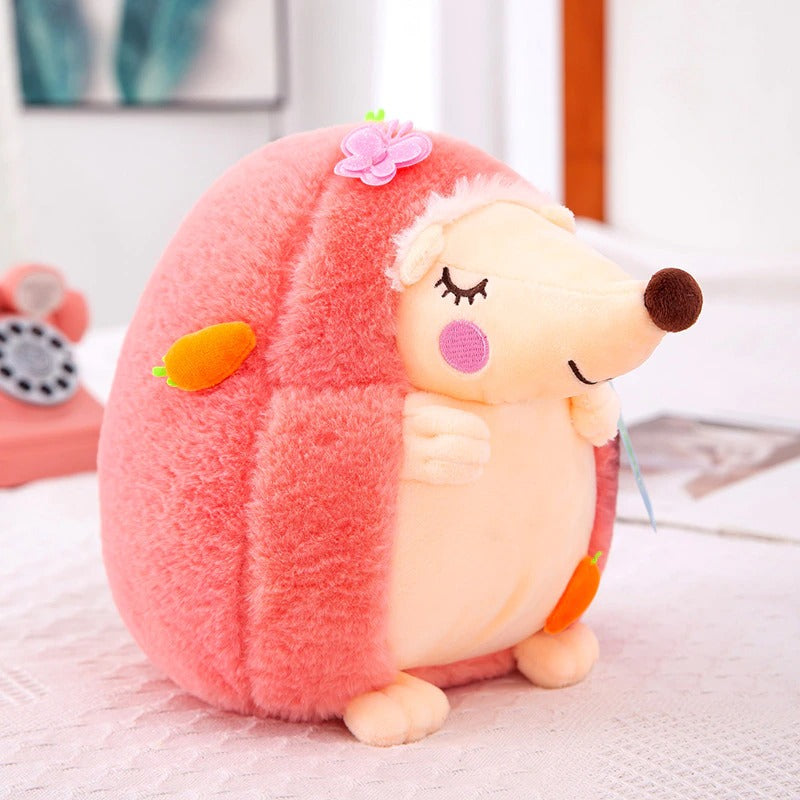 Pink Hedgehog Stuffed Animal