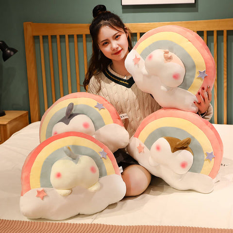 Rainbow plush