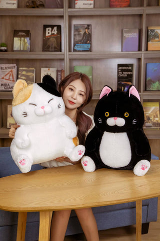 black cat soft toy