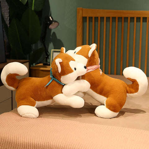 cuddly soft toy shiba inu