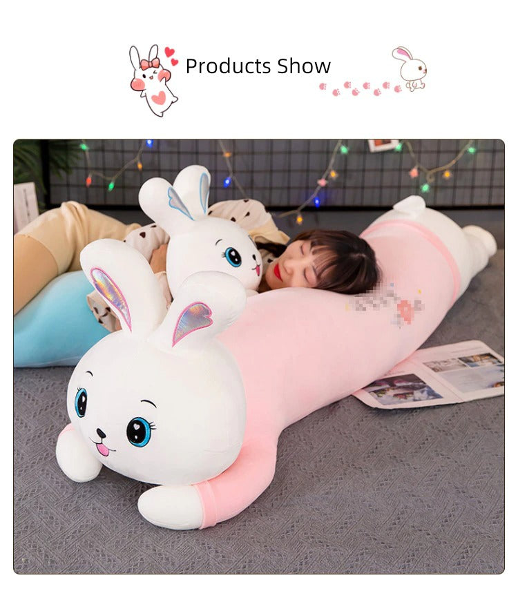 cuddly bunny pillow
