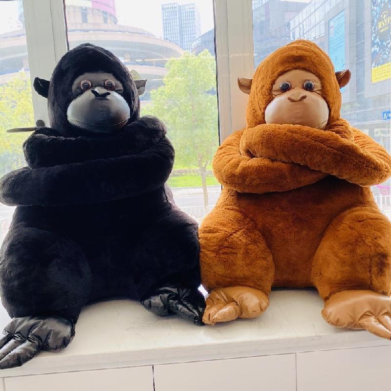 Gorilla Stuffed Animal | Giant Cuddly Monkey Plushie ” / ”