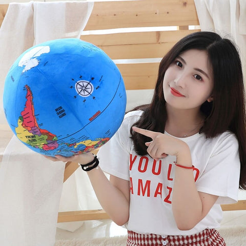 globe plush toy