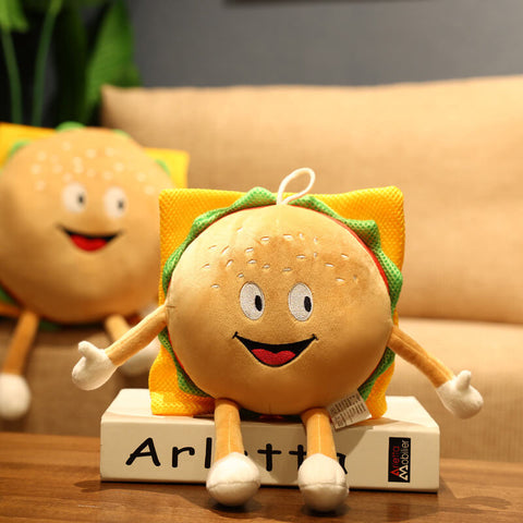 hamburger plushie