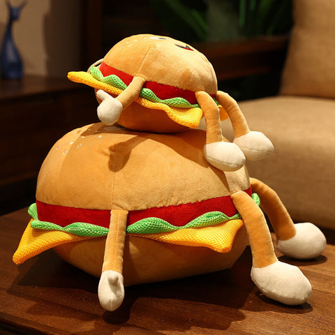 hamburger teddy bear