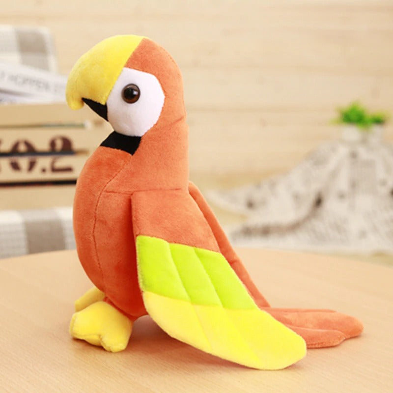 parrot plush toy