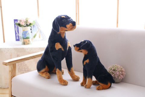 rottweiler cuddly toy