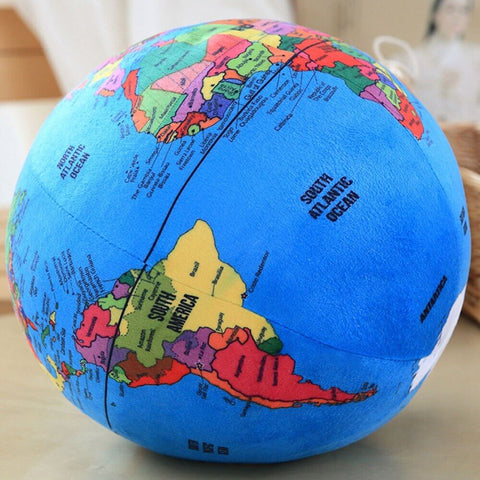 soft plush globe