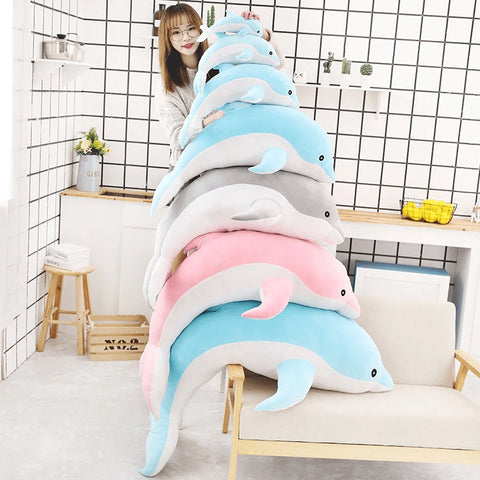 soft toy dolphin