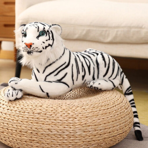 stuffed animal white tiger