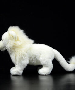 white lion plush toy