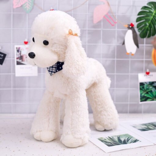 white poodle stuffed animals