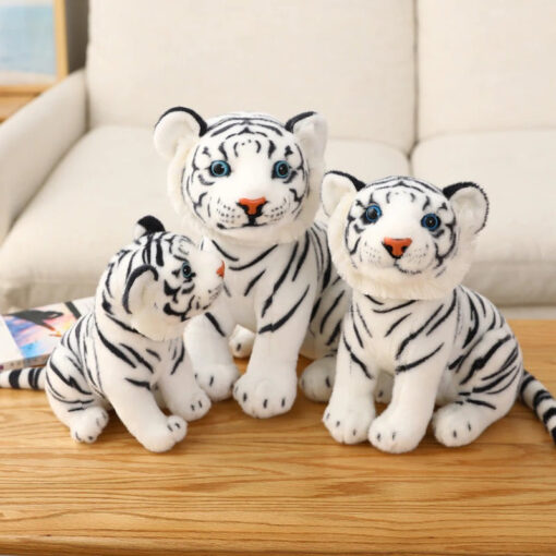 white tiger soft toy