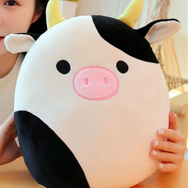 Cute Cow Plush Pillow