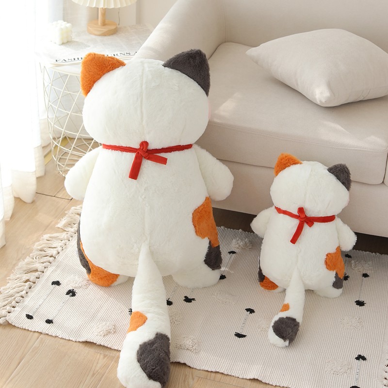 Cat plush with bell