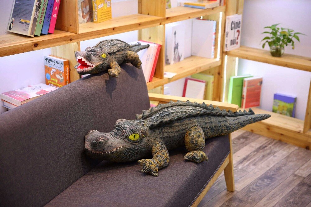 stuffed alligator