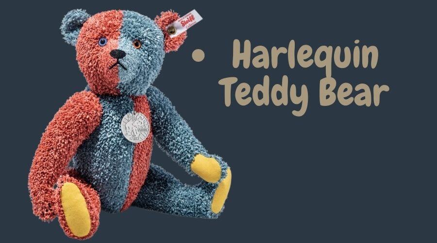 Harlequin Teddy Bear