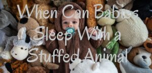 When Can Babies Sleep With a Stuffed Animal