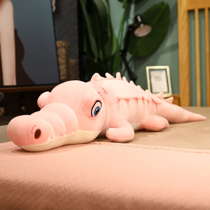 thumbnail image 2 of Real Life Alligator Plush Pillow Simulation 2 of 11