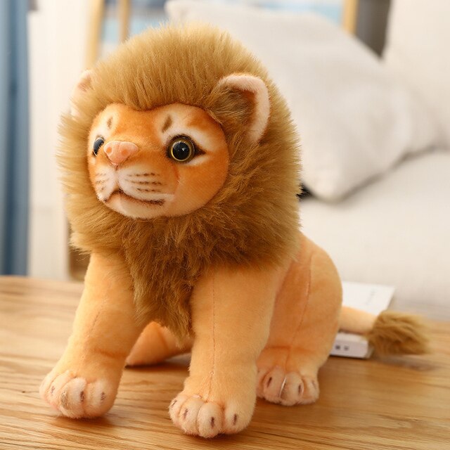 Cute Real Life Lion Plush