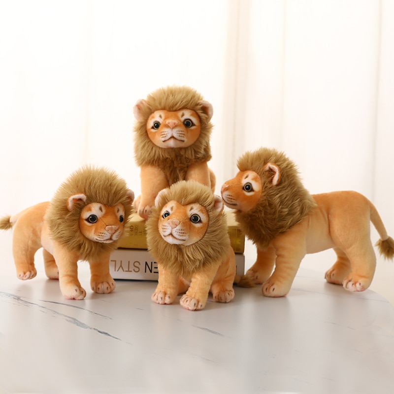 Cute lion soft toy