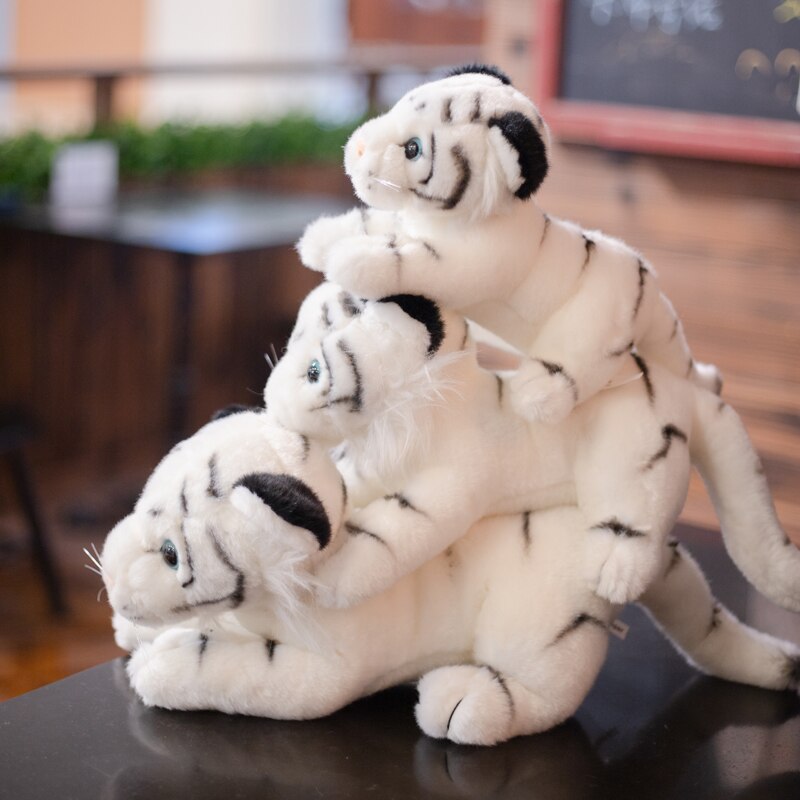Cute white Stuffed Tiger