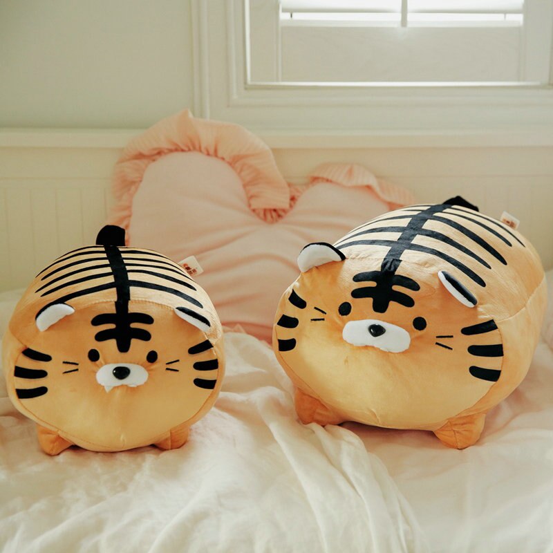 Fat Round Tiger Stuffed Pillow