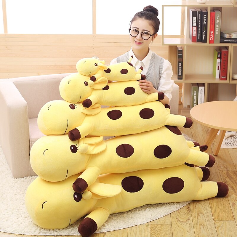 Cute Giraffe Plush Sleeping Pillow