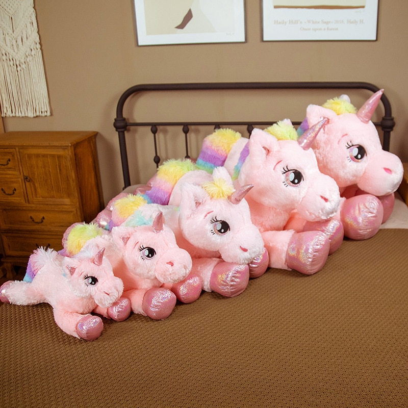 Kawaii Pink Unicorn Plush pillow