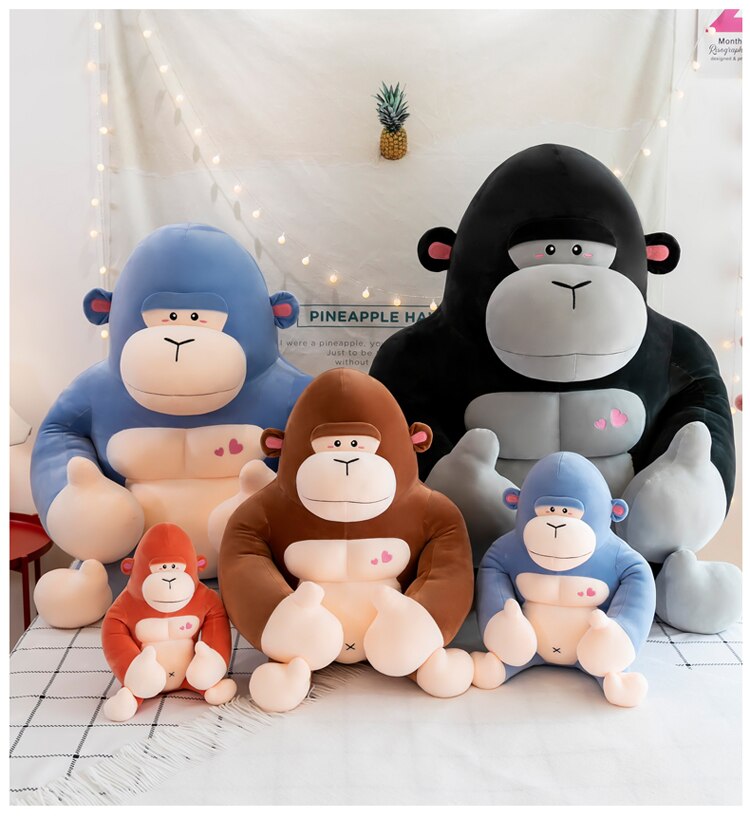 Cute Stuffed Gorilla Lovely Stuffed Animals Free Shipping 