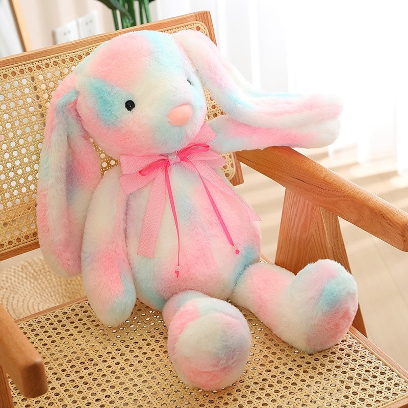 Rainbow Rabbit Plush Toy