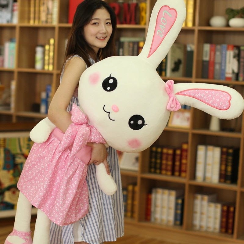 40CM Kawaii Floppy Bunny Plushie - Kawaii Fashion Shop  Cute Asian  Japanese Harajuku Cute Kawaii Fashion Clothing