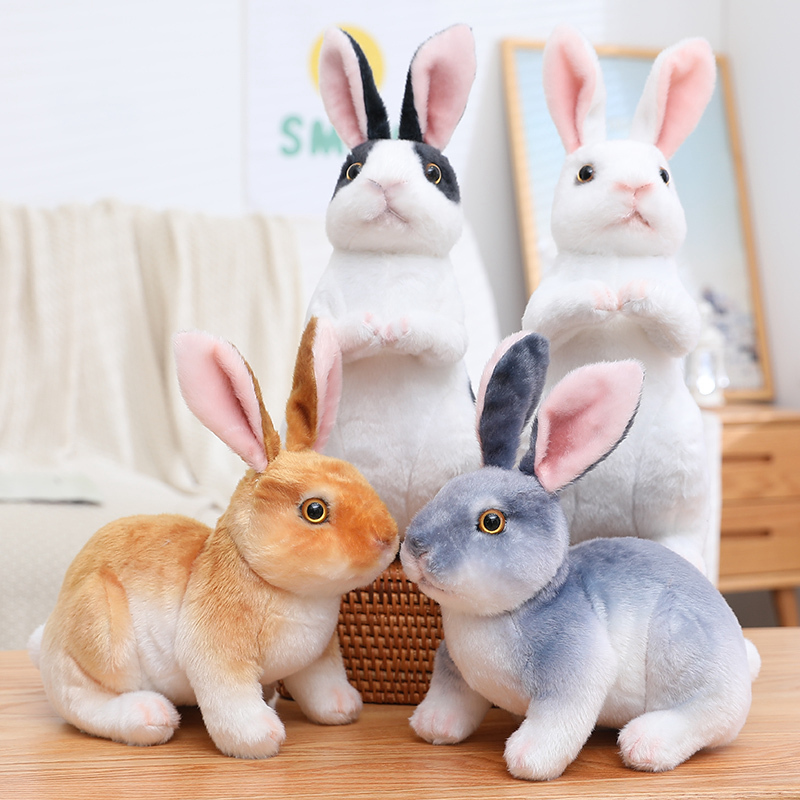 Rabbit Plush Toy Realistic