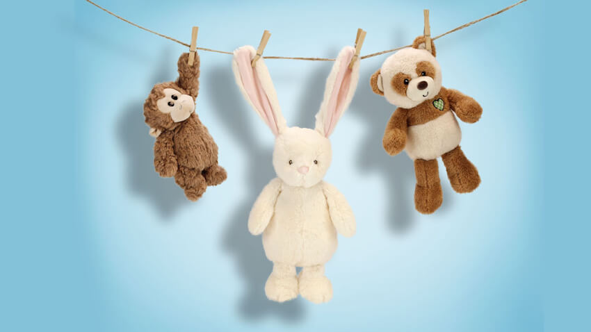 How to Clean Stuffed Animals by Machine or Hand