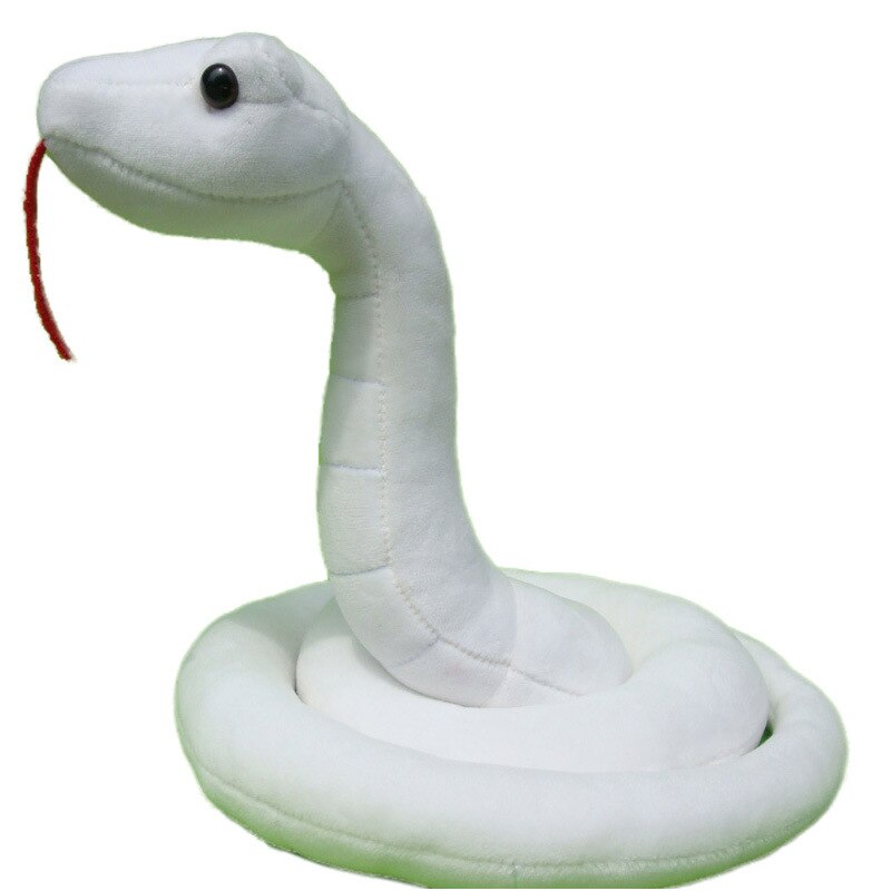 White Snake Plush Toy