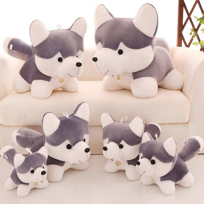 Kawaii Stuffed Husky Pillow