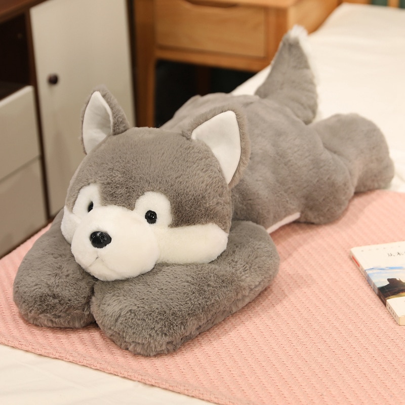 Big Husky Plush Pillow