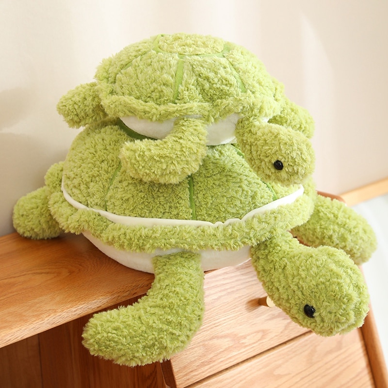 Giant Fluffy Sea Turtle Stuffed Animal