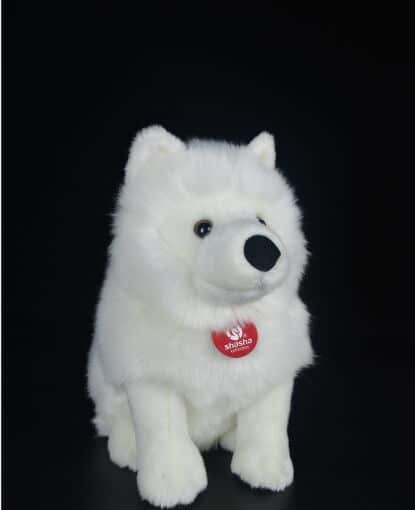 Alternative view of White Wolf Stuffed Animal