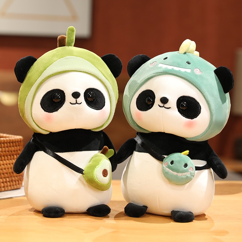 Cute Panda With Hat Plush Toy
