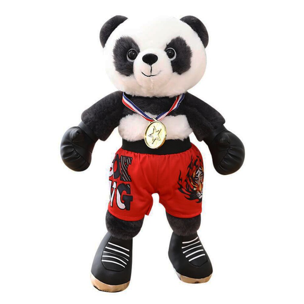 Boxing Champion Panda Stuffed Animal